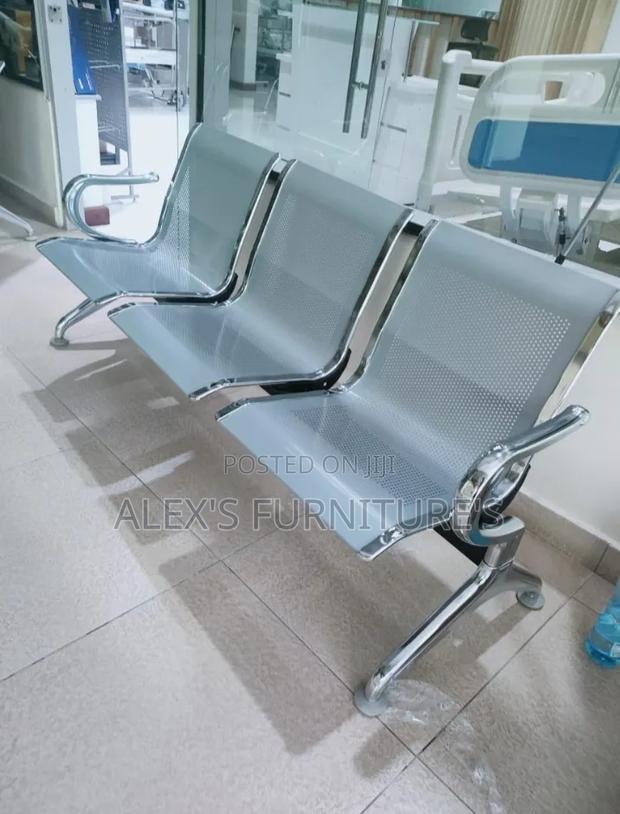Three Seater Waiting Office Chairs - main view