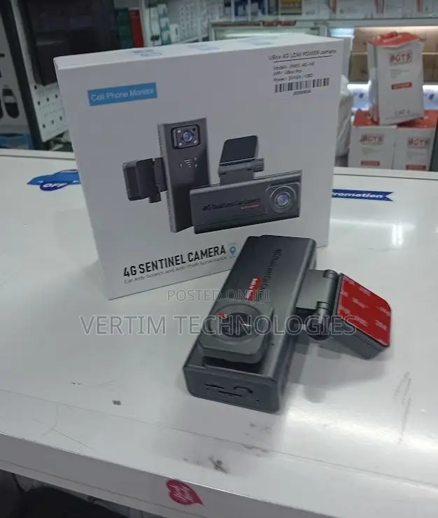 4G UBOX Smart Dash Cam Wide-Angle Car Camera With Mobile App