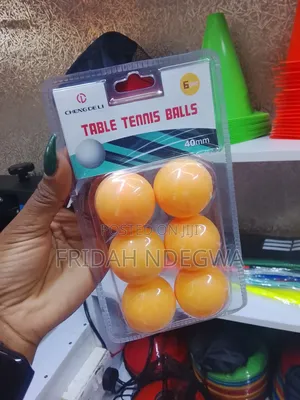 Table Tennis Balls a Pack of 6
