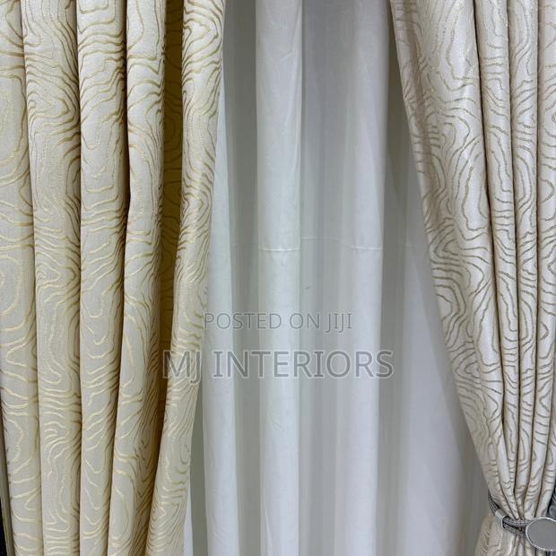 Luxury Eyelet Curtains for Classy Home Interior Finishing - thumbnail 2