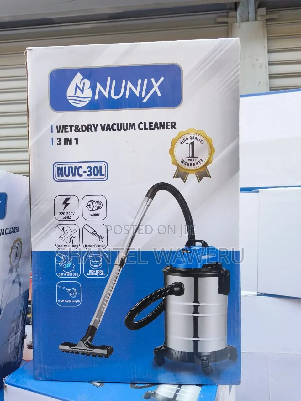 15litres Nunix Wet and Dry Vacuum Cleaner