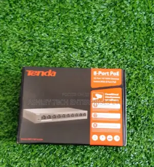 Tenda 8 Port PoE Switch – Ethernet Network Switch