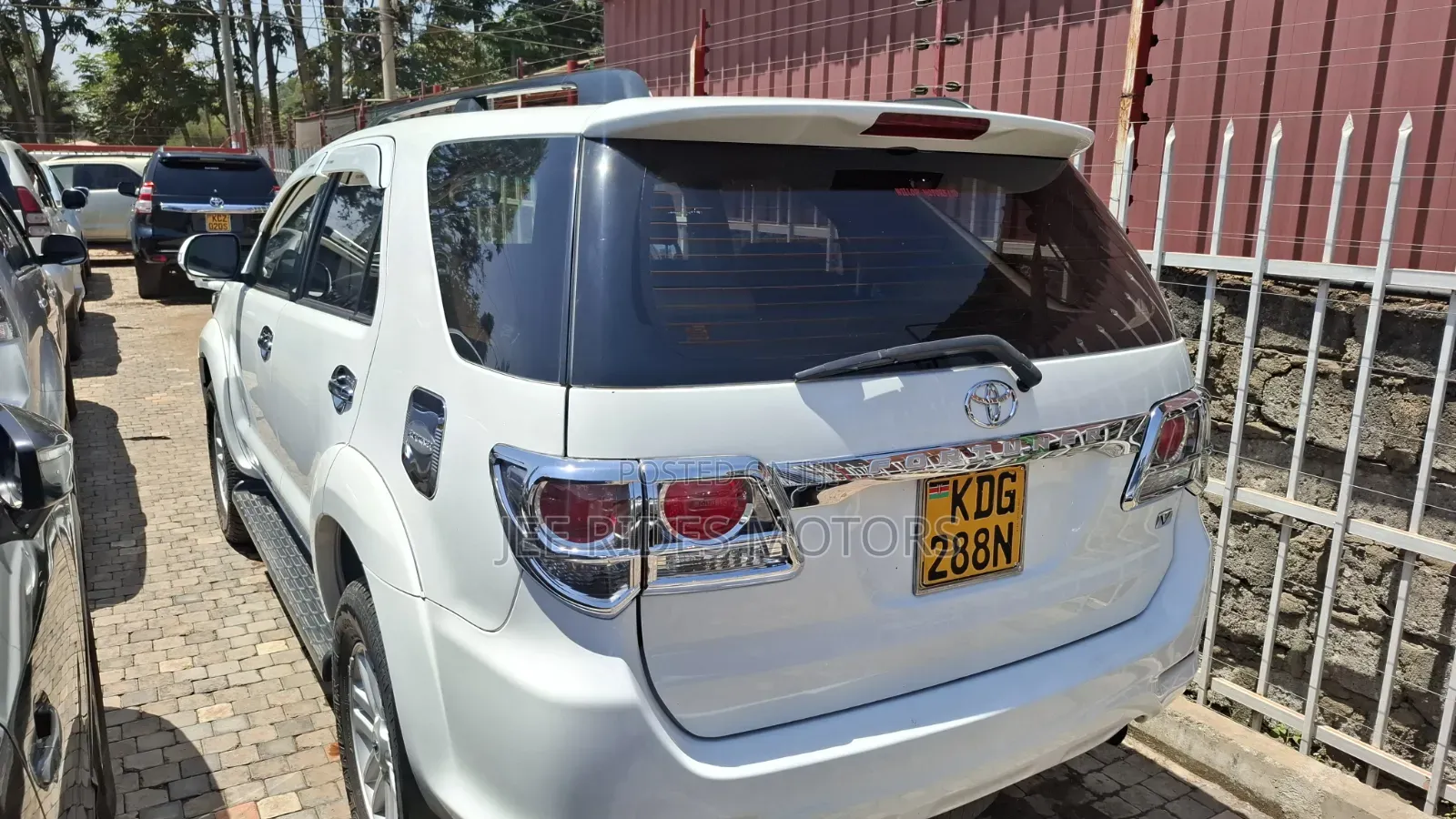Toyota Fortuner 2014 White