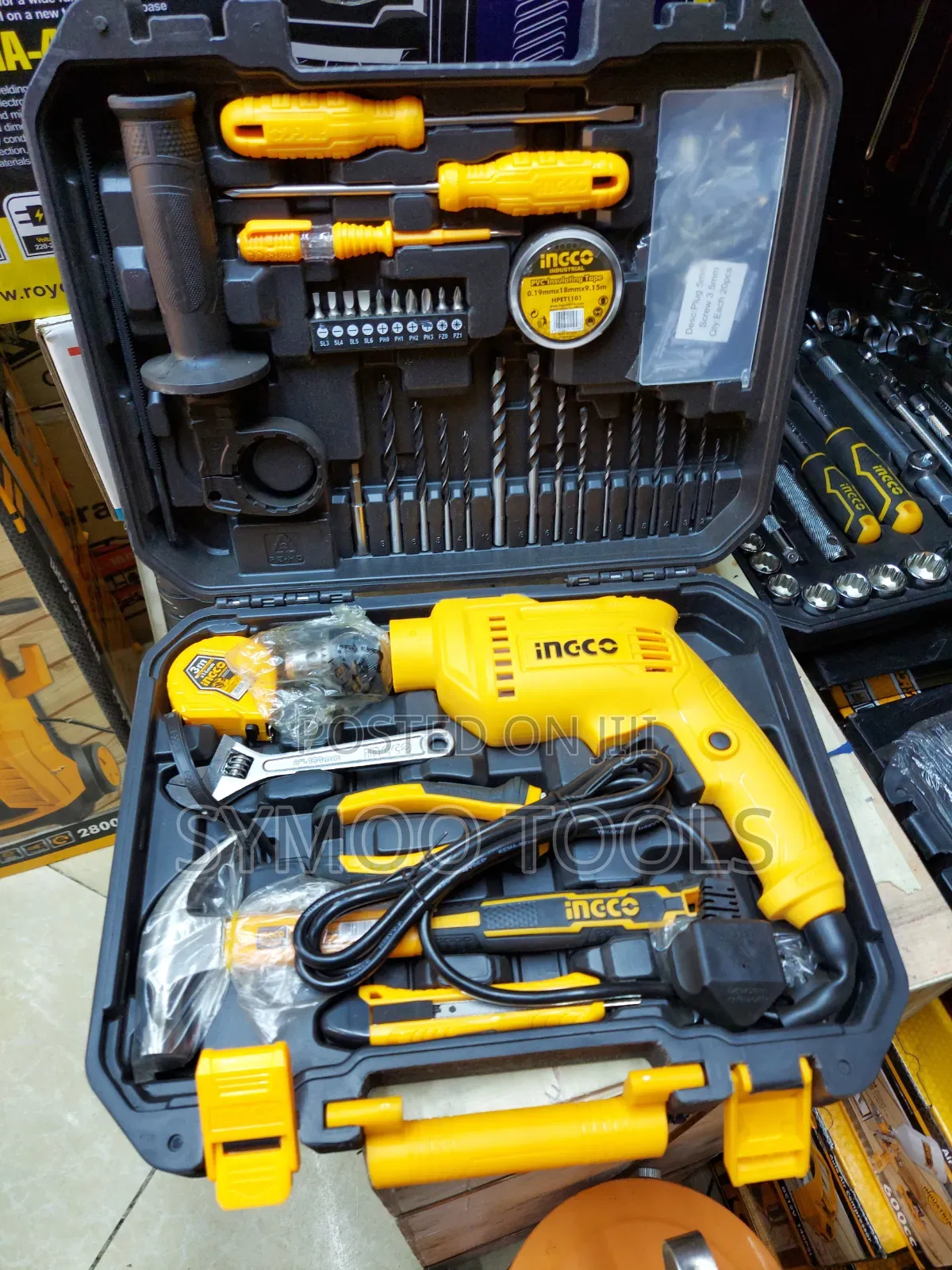 Ingco Corded Impact Drill