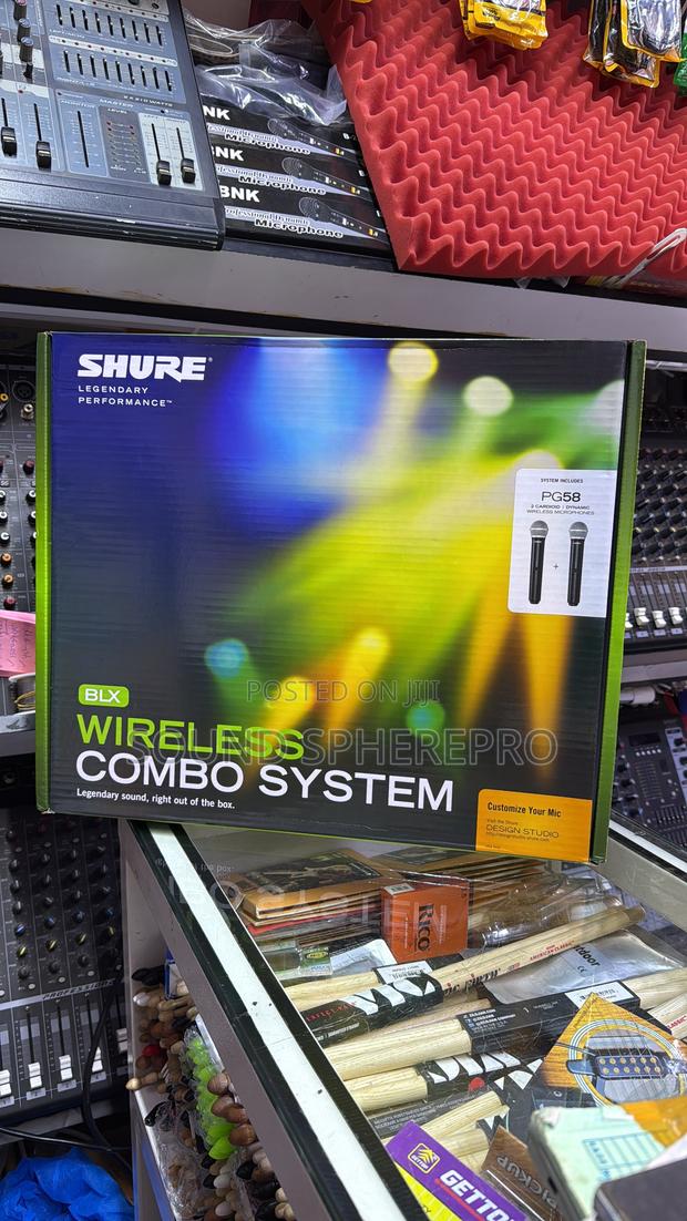 Shure Pg 58 Shure Combo 2in1 Wireless Microphone - main view