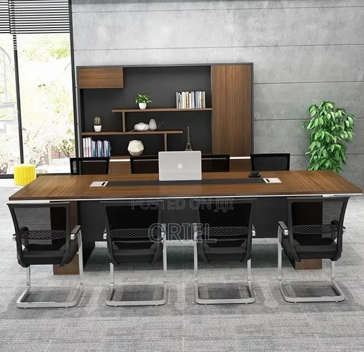 Office Table : 3000mm Office Conference Meeting Boardroom Table
