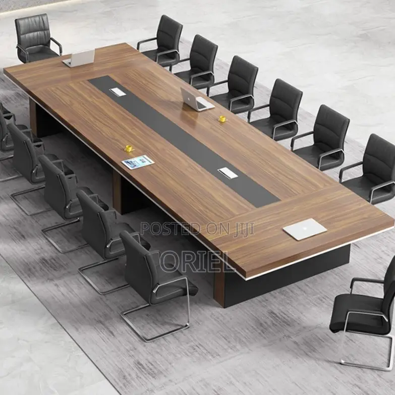 Office Table : 3000mm Office Conference Meeting Boardroom Table