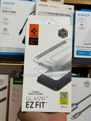 Samsung Galaxy S26 Ultra Spigen 2 PACK Screen Protector With Auto Fit