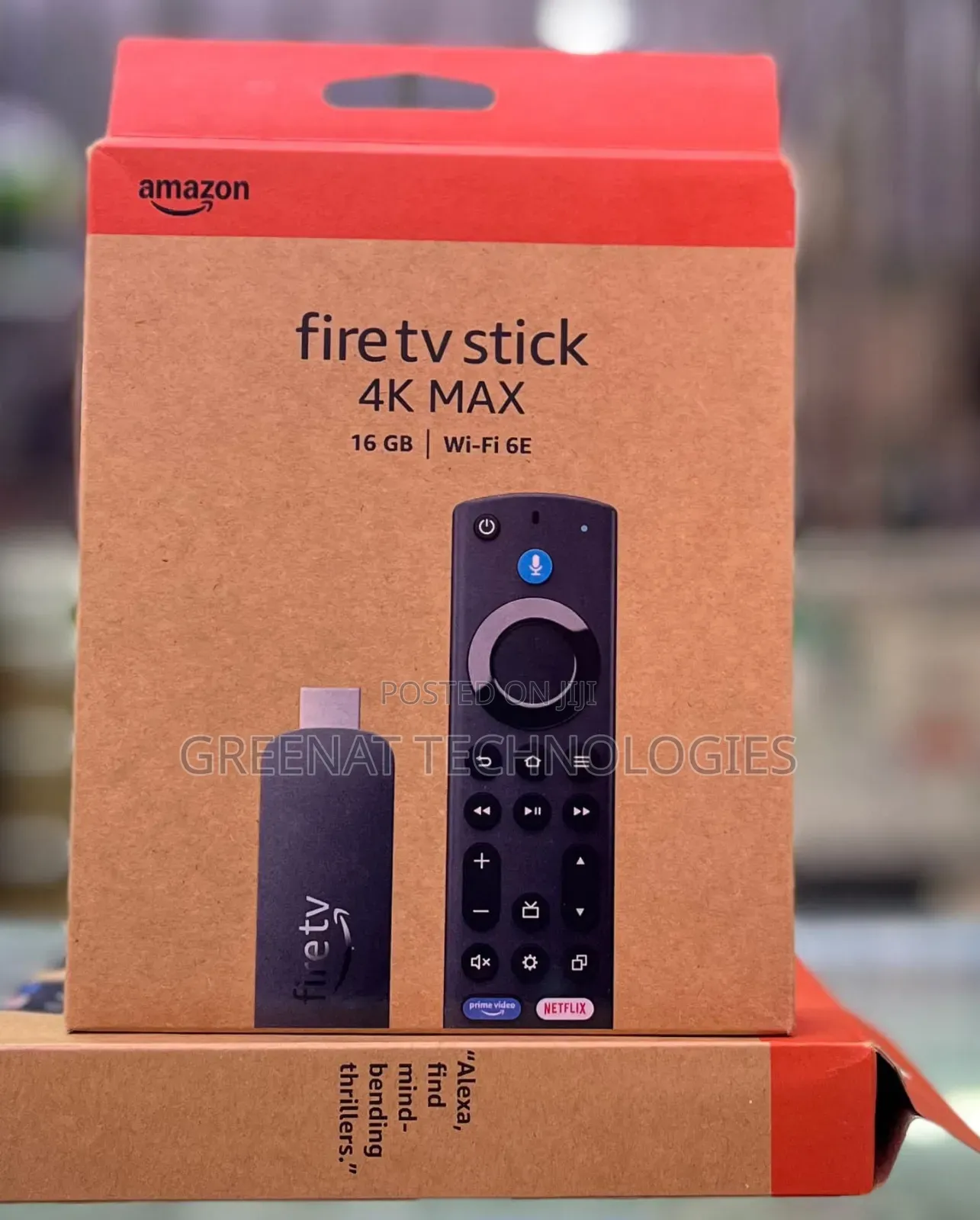 Amazon Fire TV Stick MAX | 16GB | Wi-Fi 6E