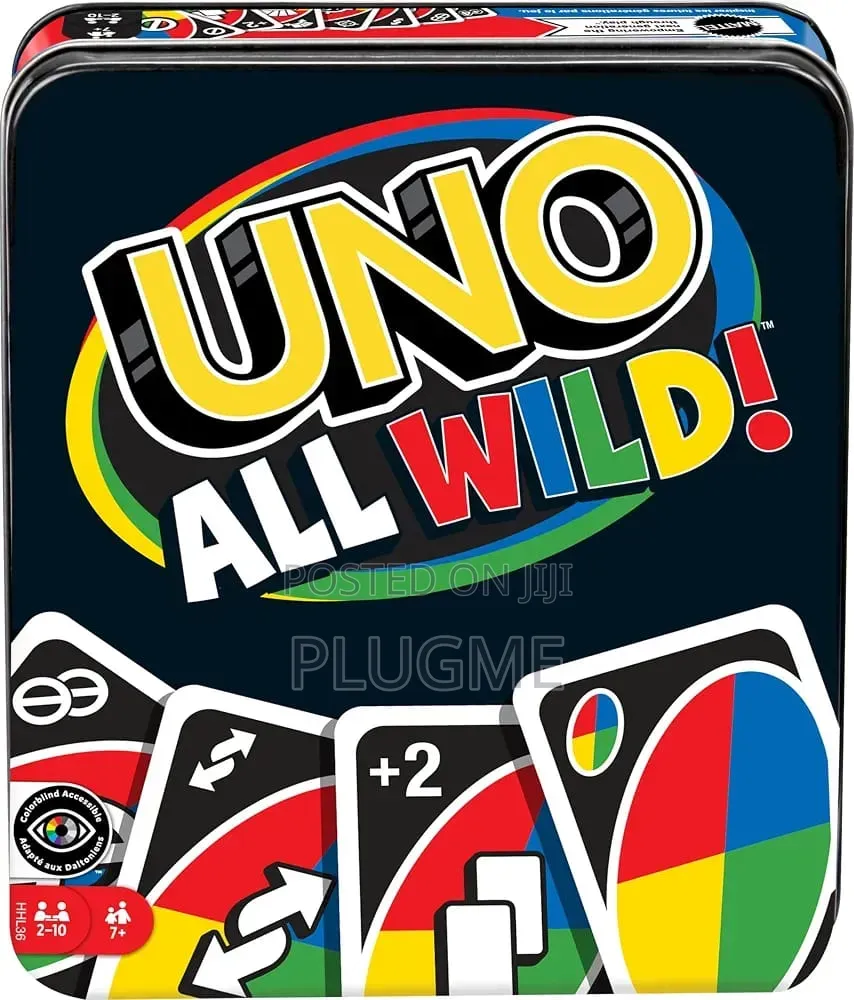 Uno All Wild - Metallic Tin Edition