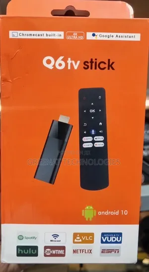 Q6 TV Stick | Ultra HD | Android 10 | Google Assistant