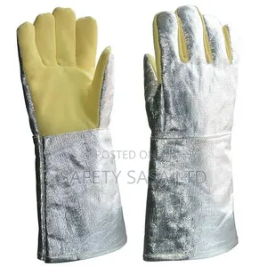 Aluminized Kevlar Heat Resistant Gloves