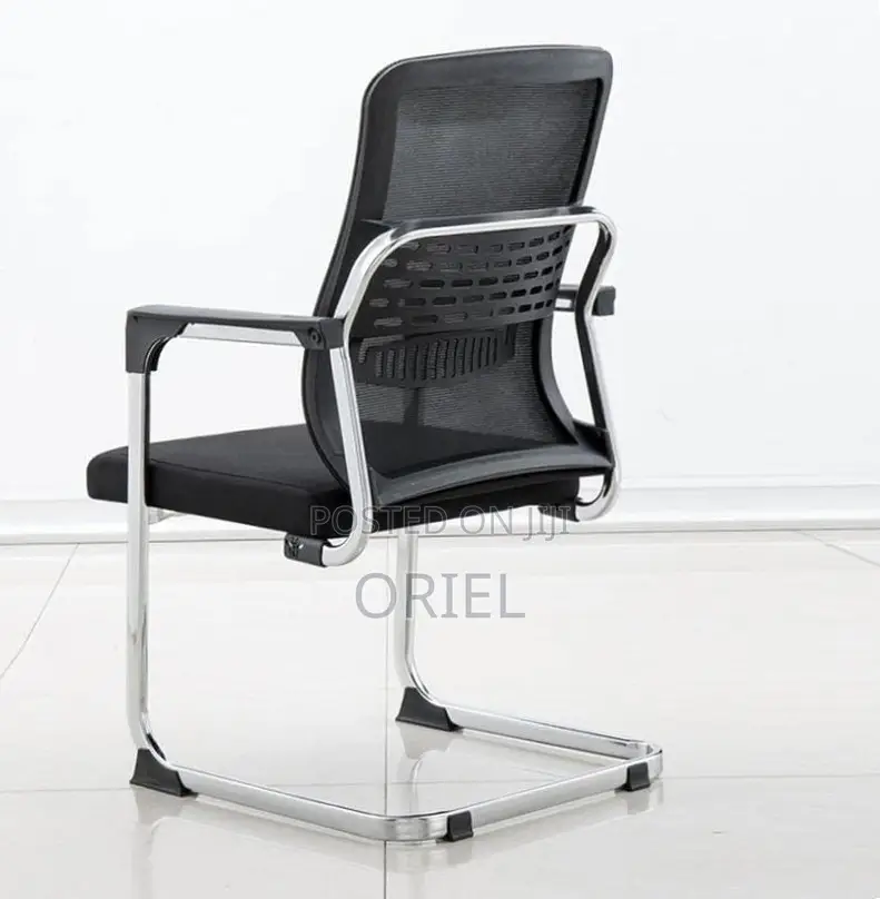 Office Chair : Mesh Visitor Office Chair With Chrome Cantilever Frame