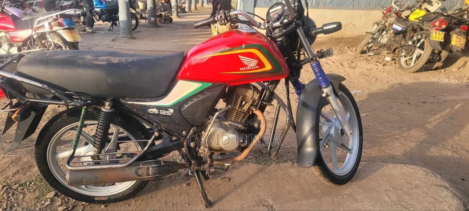Honda SP 125 2024 Red