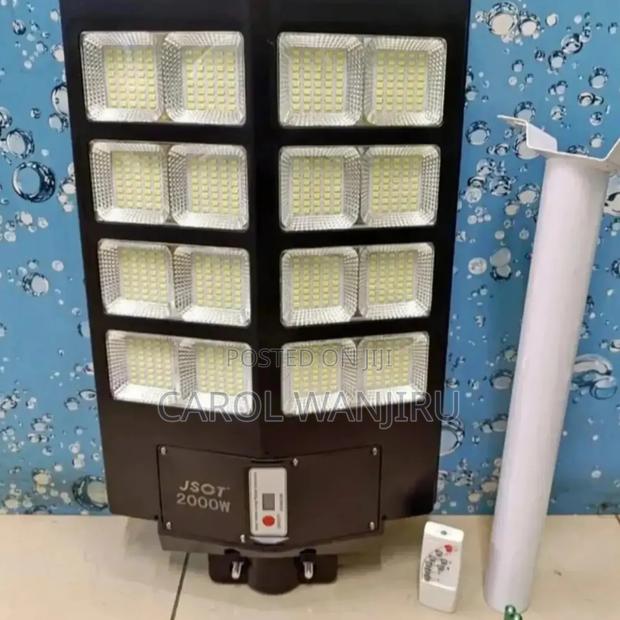 New Jsot 2000Watts Solar Street Light + Pole/2000w Solar Streetlight - thumbnail 2