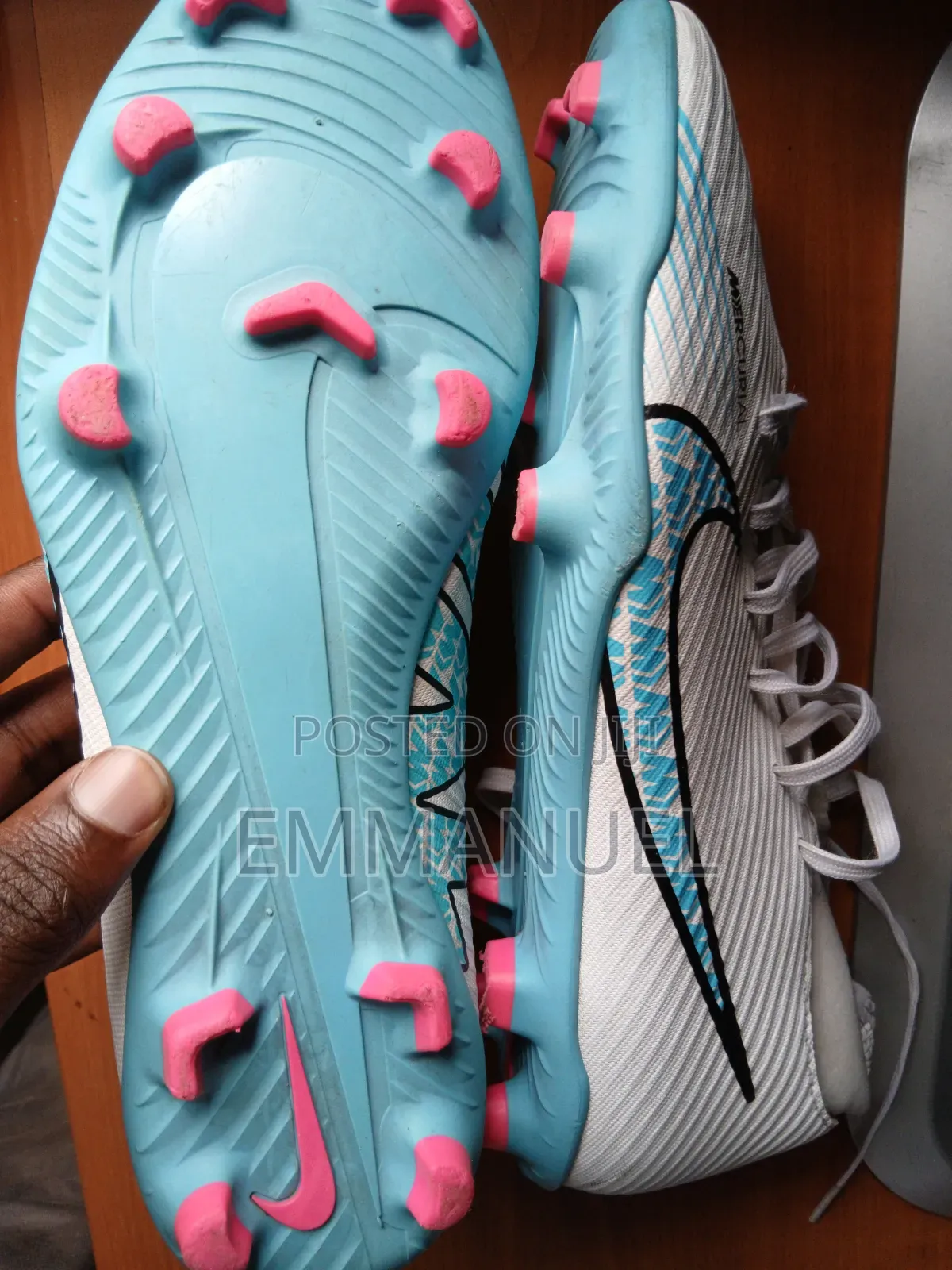 Nike Mercurial Superfly9 ClubMG-BlastPack-White/Baltic Blue/Pink Blast