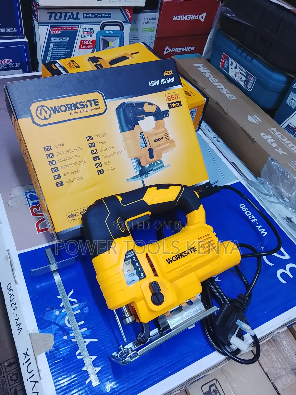 Worksite JS283 650W Electric Jigsaw