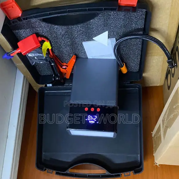 Q7 80000mAh Portable Car Jump Starter Air Compressor