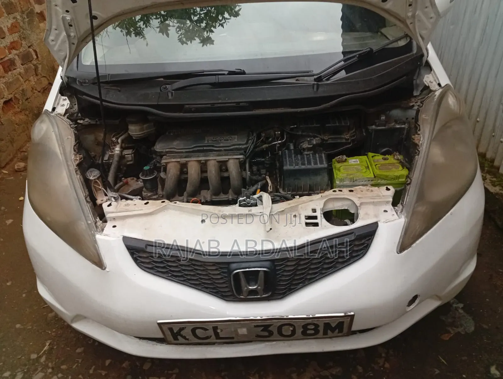 Honda Fit Automatic 2010 White