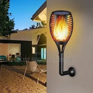 Flicker Flames Outdoor Solar Light Landscape Lighting Dusk to Dawn