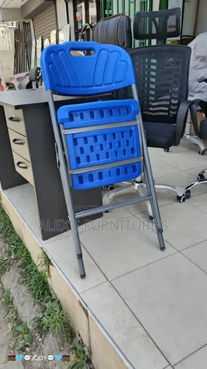 Blue Foldable Chairs