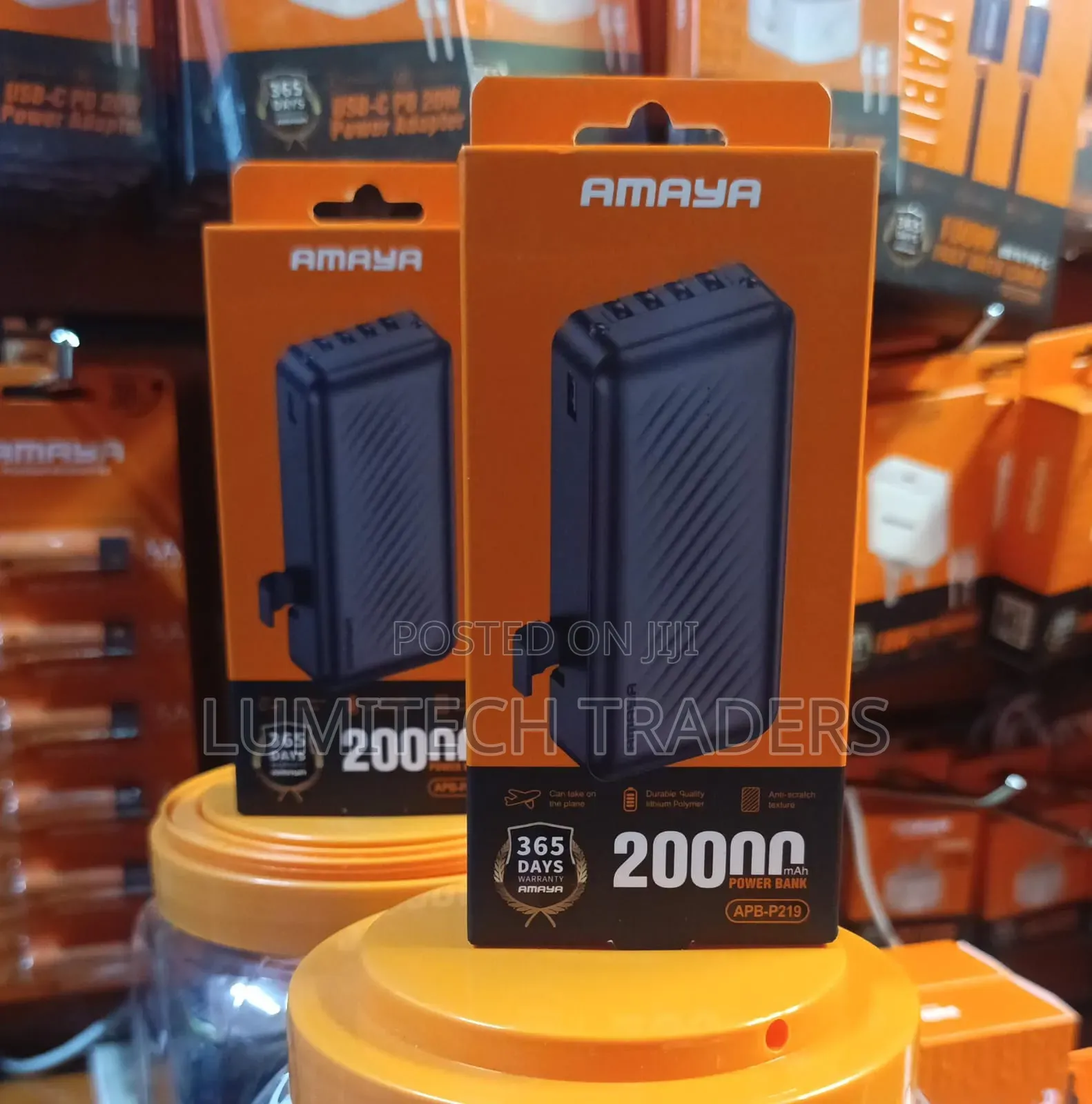 Amaya APB P219
20000mAh Power Bank