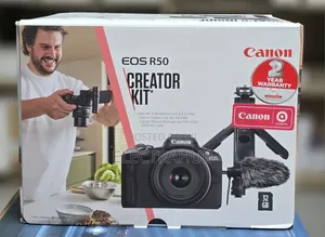 Canon R50 Content Creator Kit Brand New Sealed