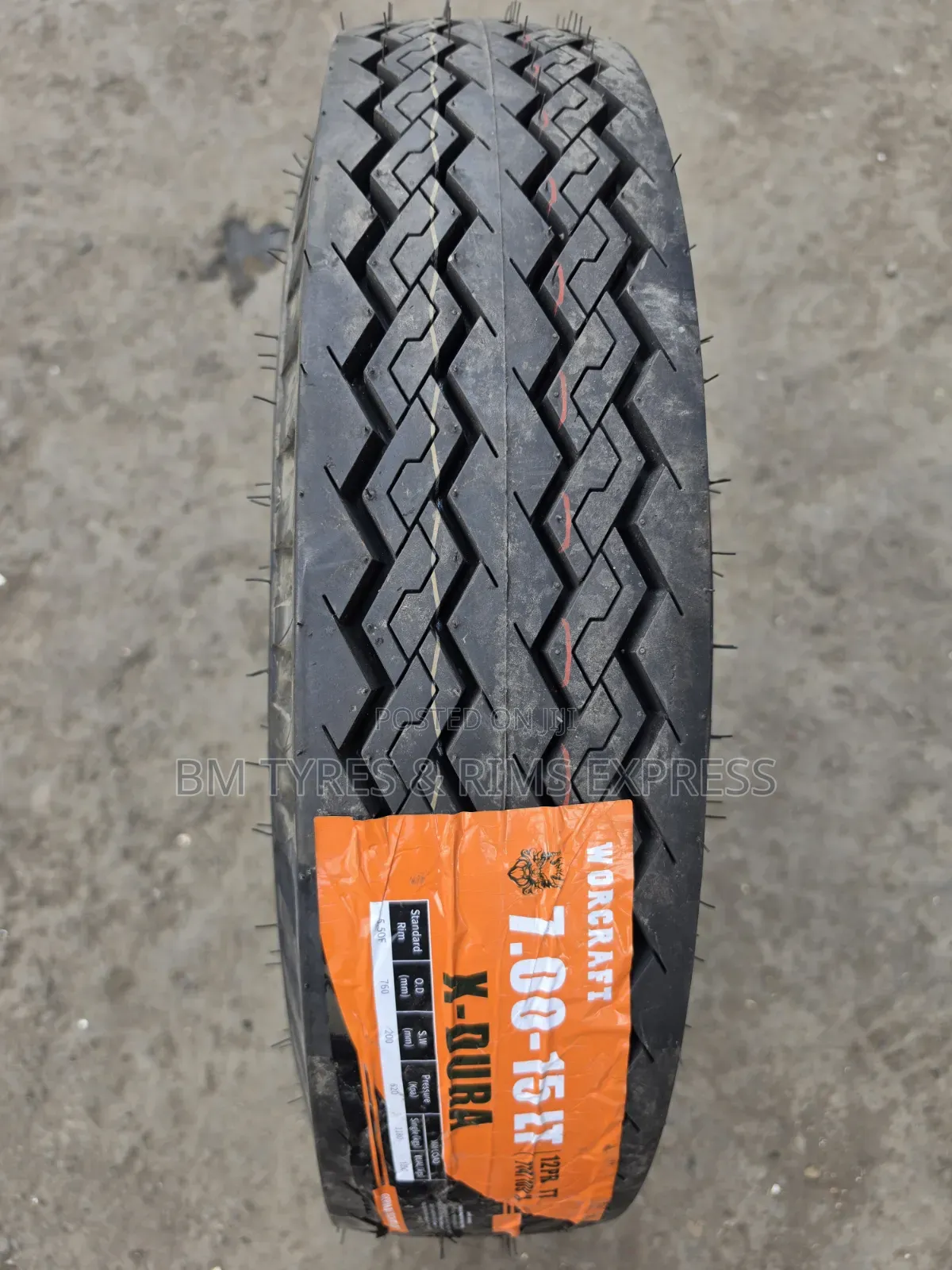 700 - 15 X-Dura TIRES (Commercial)