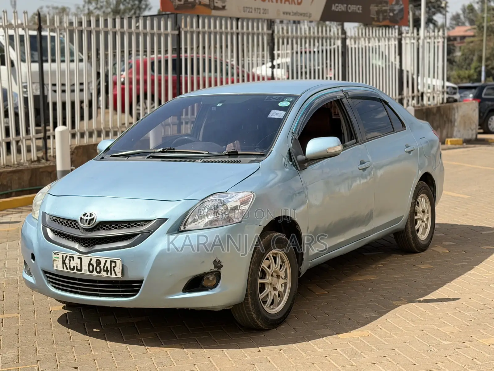 Toyota Belta 2009 Blue