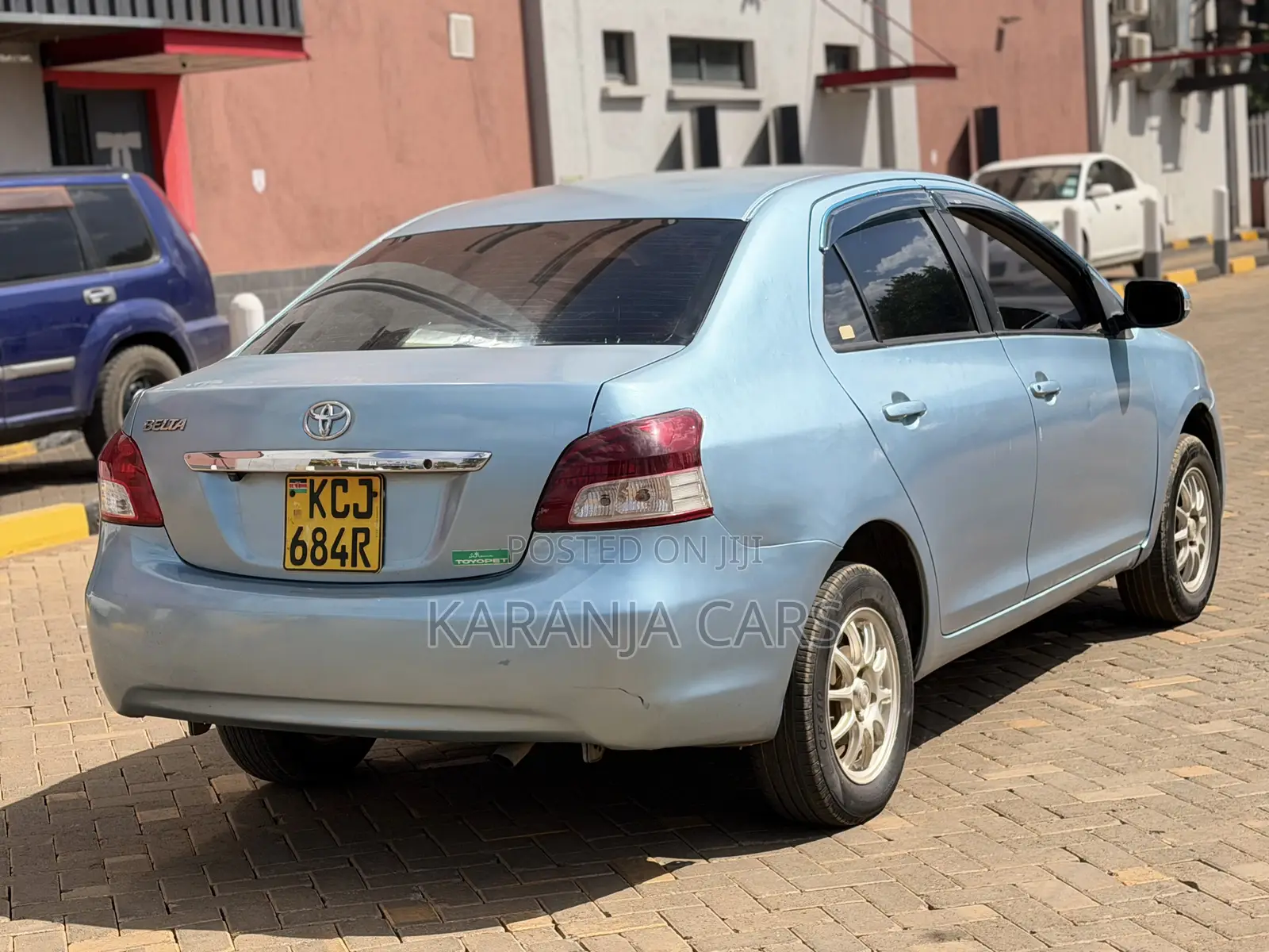 Toyota Belta 2009 Blue