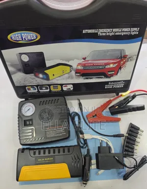 Tm15 Emergency Jumpstarter Kit With Compressor Charging Ports