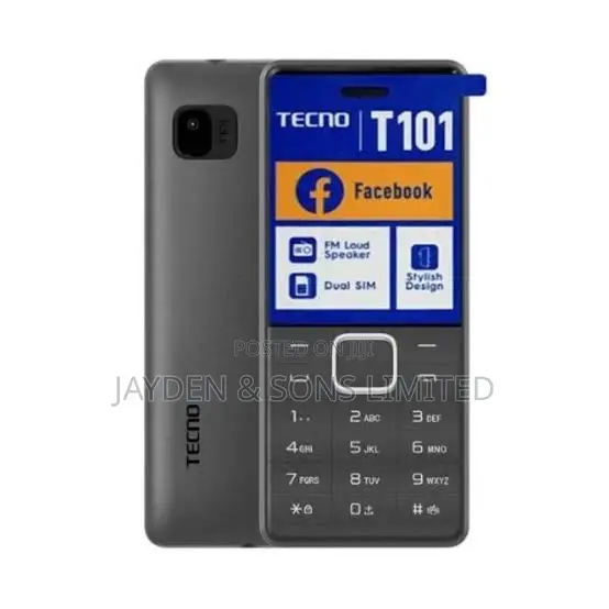New Tecno T101 Black