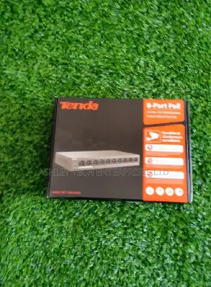 Tenda 8-Port PoE Ethernet Switch for CCTV