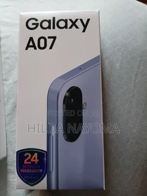 New Samsung Galaxy A07 4G 64 GB Black