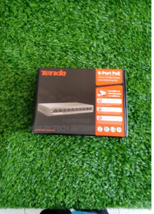 Tenda 8 Port PoE Switch – IP Camera Networking - main view