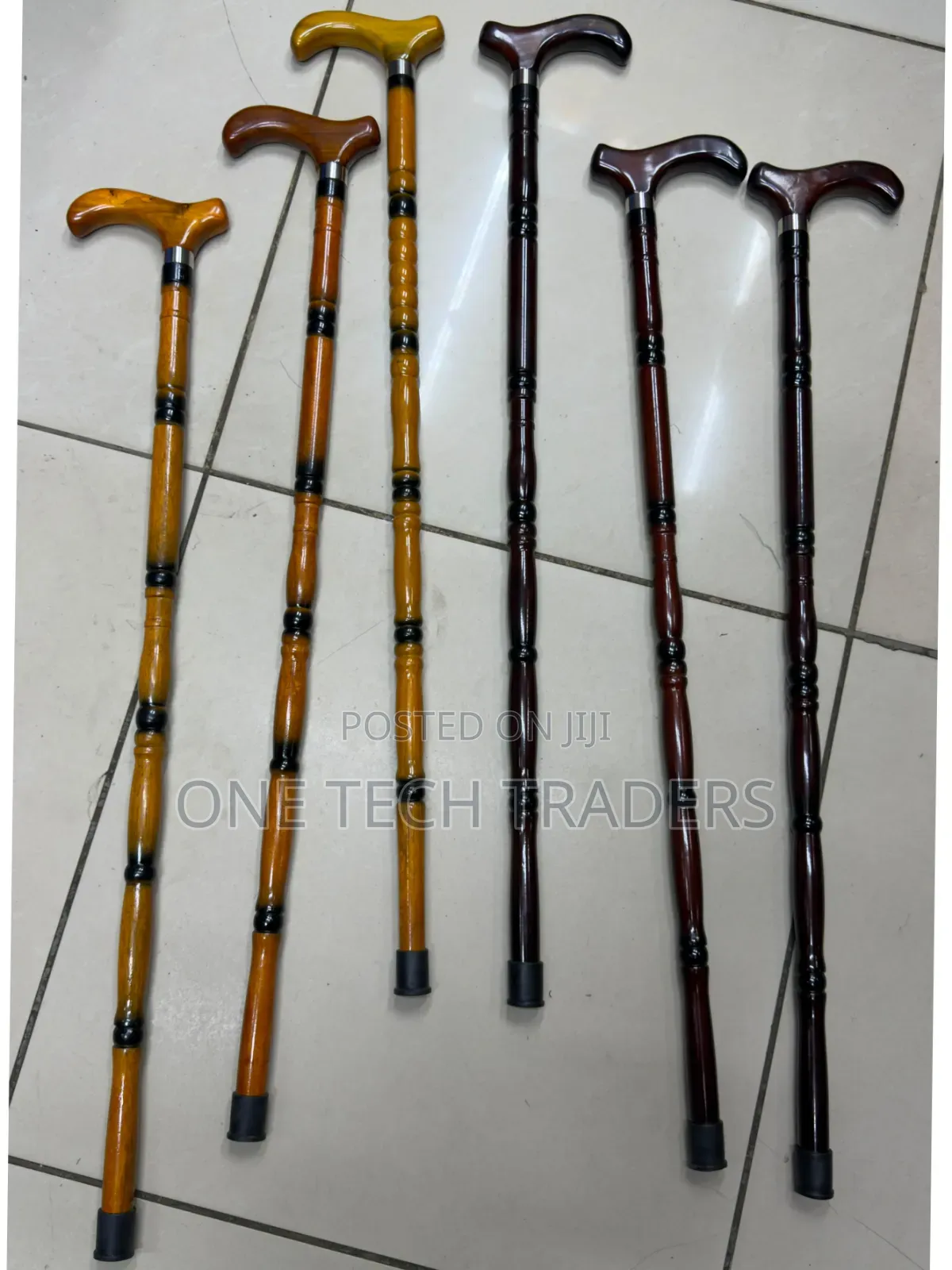 Mahogany Wooden Walking Sticks