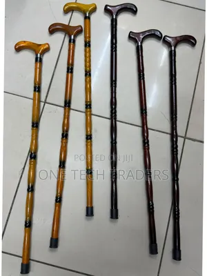 Mahogany Wooden Walking Sticks