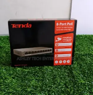 Tenda 8 Port Network PoE Switch – CCTV Compatible