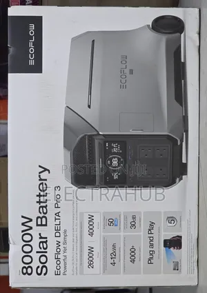 ECOFLOW DELTA PRO3 Brand New Sealed