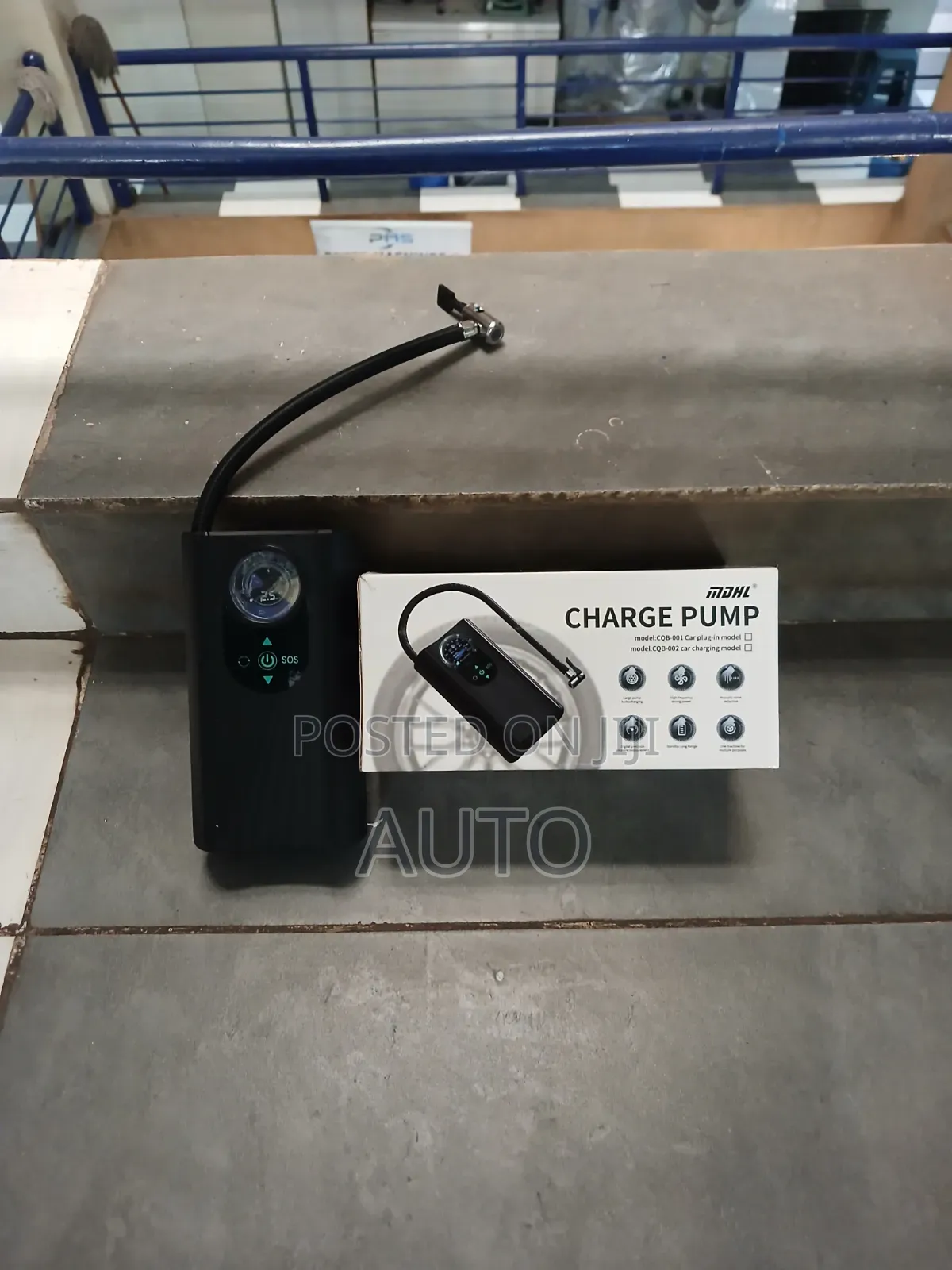 Portable Car Air Compressor | Electric Tyre Inflator Pump