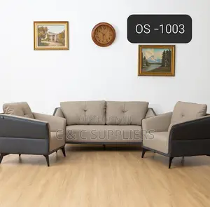 5 Seater Modern C C Office Sofa.