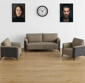 5 Seater Modern C C Office Sofa.