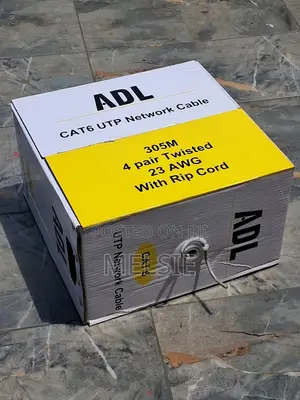 ADL CAT6 Network Cable 305M High-Speed LAN Cable for Home Office