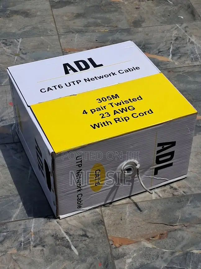 ADL CAT6 Network Cable 305M High-Speed LAN Cable for Home Office