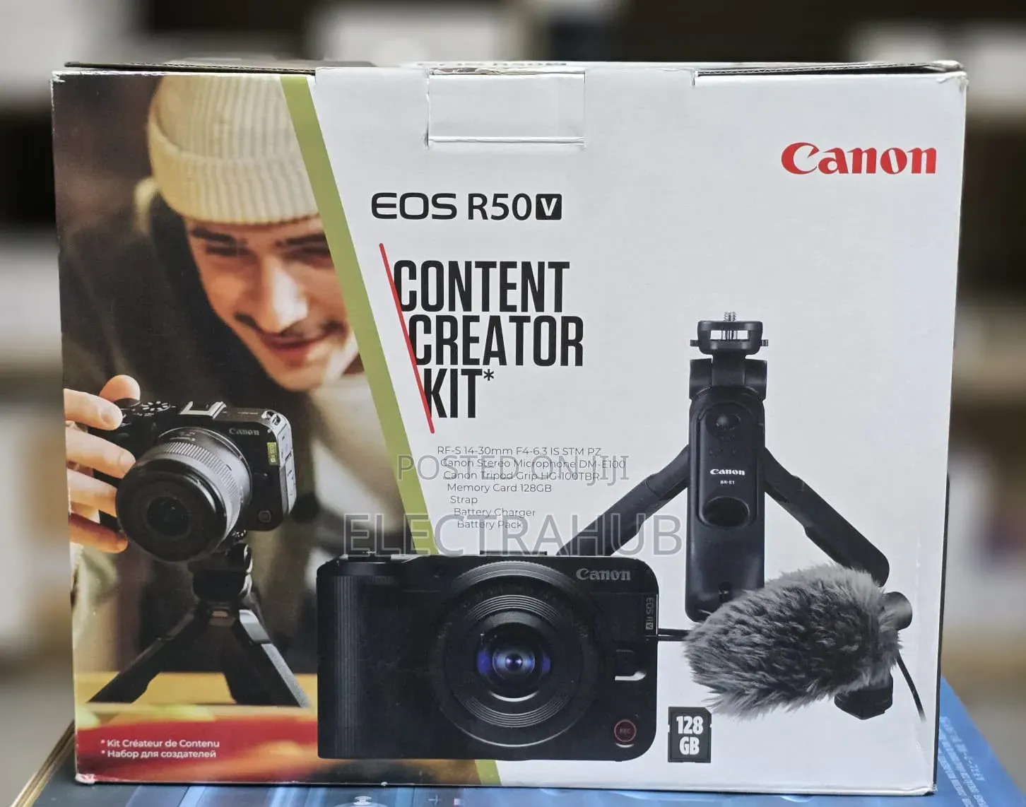 Canon R50v Content Creator Kit Brand New Sealed