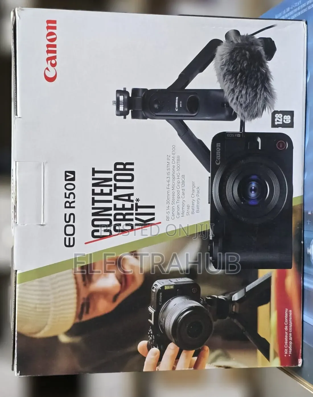 Canon R50v Content Creator Kit Brand New Sealed
