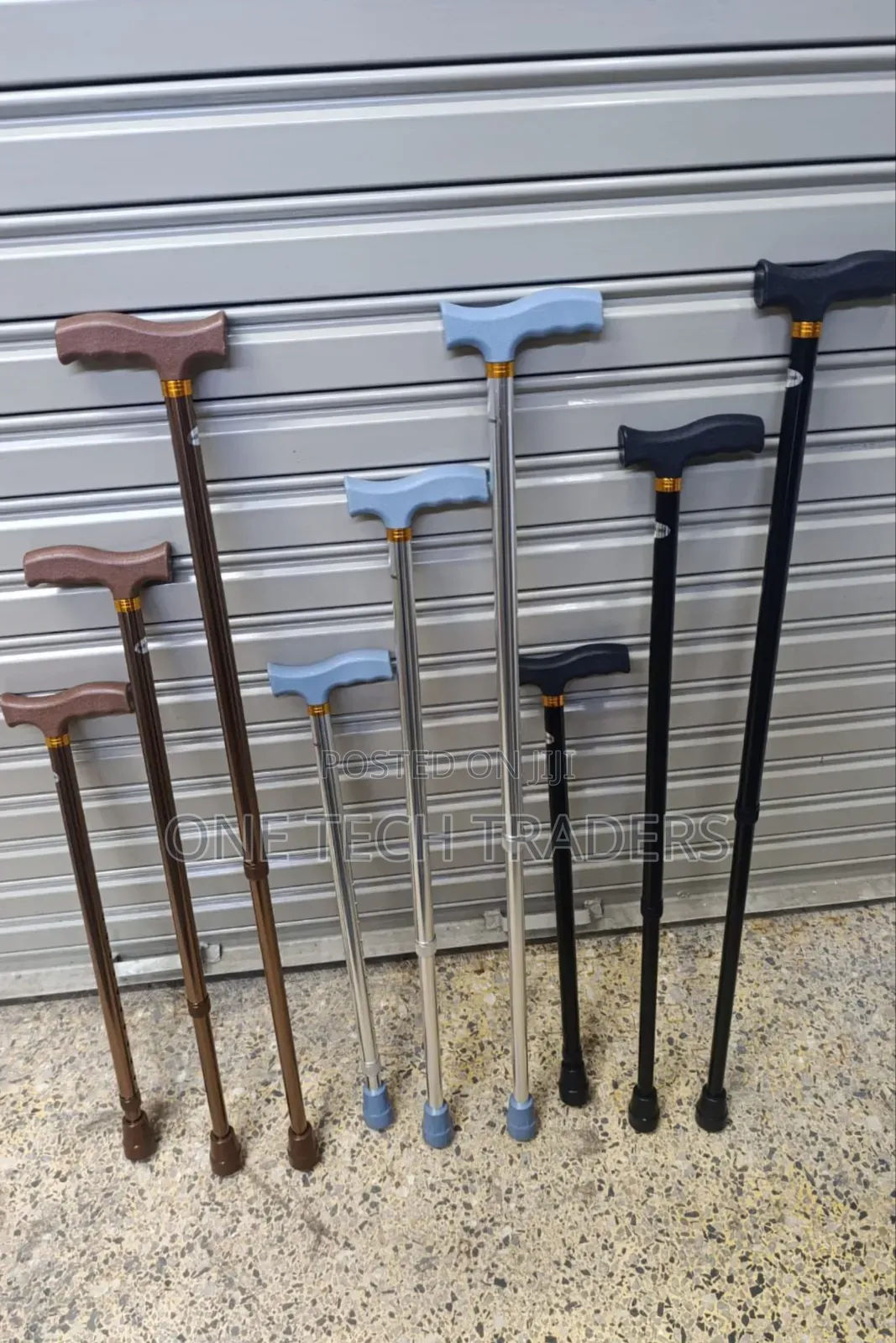 Adjustable Mettalic Walking Stick