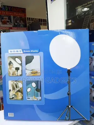18 Inch LED Fill Light 5-100% Brightness for Video Streaming