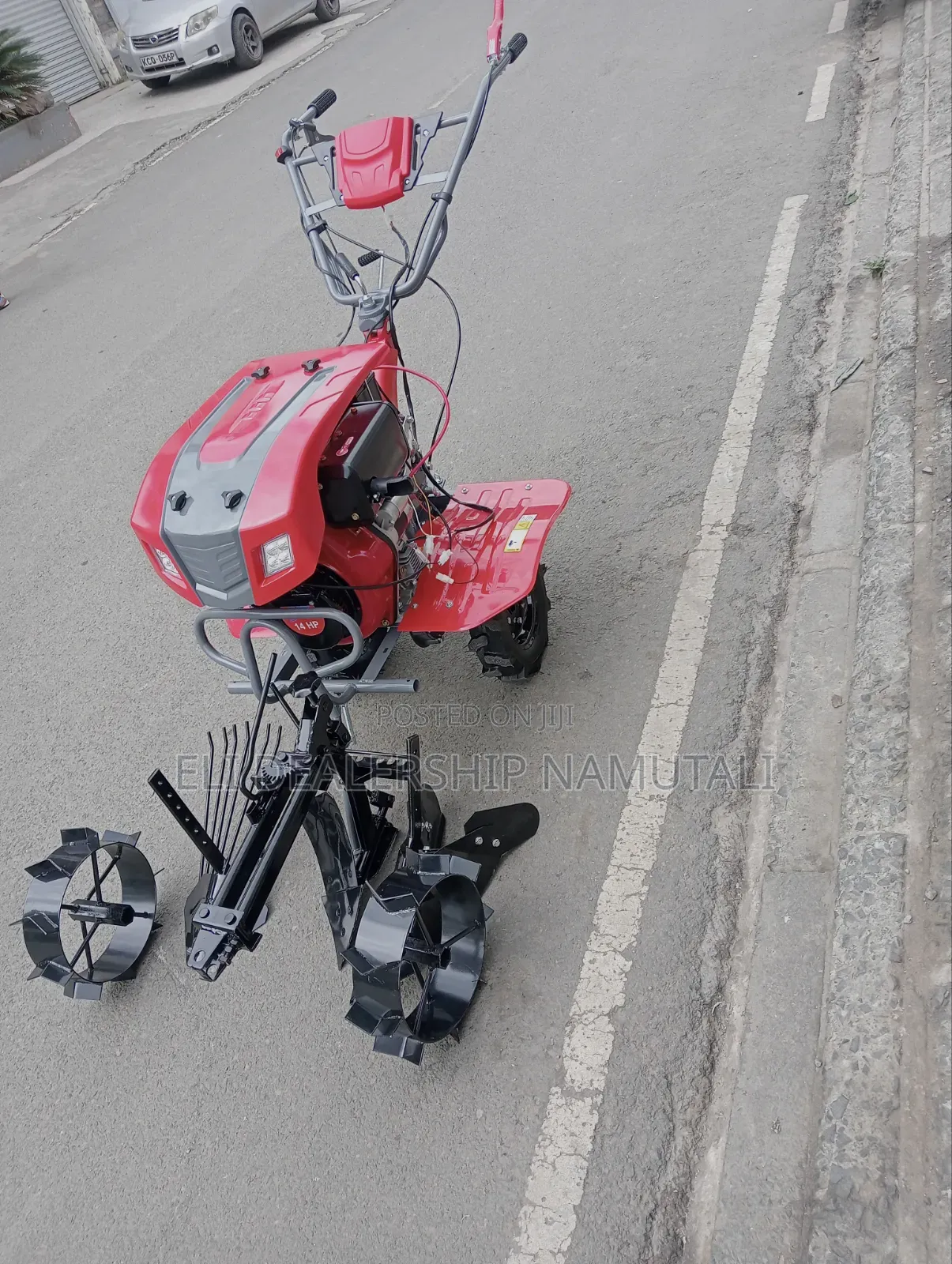 Heavy-Duty 16HP Diesel Power Tiller for Farming