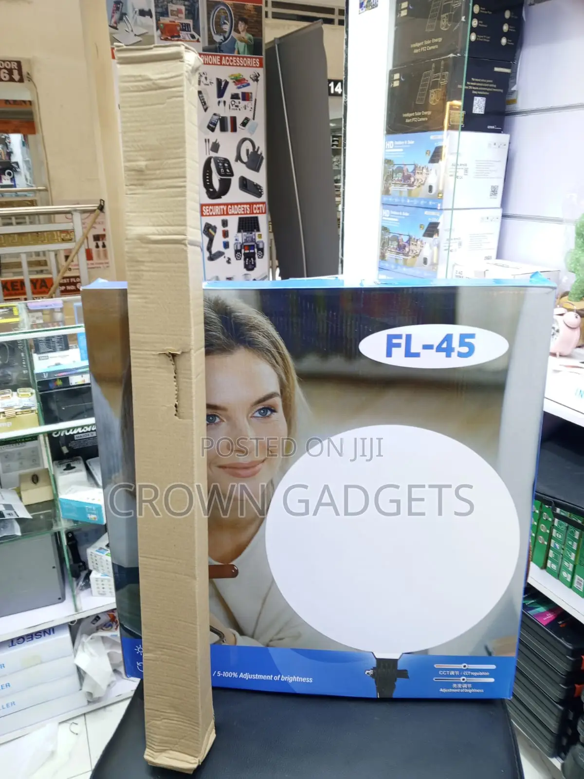 18 Inch LED Fill Light 5-100% Brightness for Video Streaming